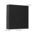thumbnail image 2 of LULULION Subwoofer Sound Mat Isolation Rubber Black 1Pack, 2 of 7