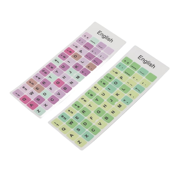 Keyboard Stickers, Waterproof Coating Laptop Keycaps Stickers 2 PCS For PC Keyboards C