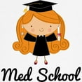 thumbnail image 3 of CafePress - Cute Med School Graduate Maternity T Shirt - Cotton Maternity T-shirt, Cute & Funny Pregnancy Tee, 3 of 4