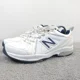 thumbnail image 1 of New Balance 608 V3 Mens Size 9.5 Running Shoes White Sneakers Low Top MX608V3W, 1 of 6