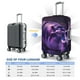 thumbnail image 4 of Fotbe Purple Hippo In Water Funda Protectora para Equipaje, Antirrayones y Resistente a la Suciedad, Compatible con Maletas de 18 a 32 Pulgadas-Small, 4 of 7