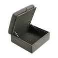 thumbnail image 3 of CHITA ottoman with storage for Living Room, Fabric Foot Rest Stool Seat, Fossil Gray, 3 of 9