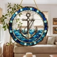thumbnail image 6 of AatoeaX Nautical Anchor Acrylic Hanging - Maritime, Coastal - inspired for Beach Homes, Yacht Club Decor [Anchor, Acrylic Hanging, Maritime, Coastal - inspired, Beach Homes, Yacht Club Decor], 6 of 7