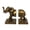 Bronze, variant on Things2Die4 Things2die4 Elephant Decorative Bookends, Antique Copper Finish, 2 Count