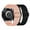 ① Black/Pink Sand, variant on 5 Pack 22mm Nylon Watch Bands for Samsung Galaxy Watch 3 45mm Band/Galaxy Watch 46mm/Gear S3 Frontier, Stretchy Adjustable Elastic Nylon Woven Loop Wristband for Men Women