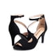 thumbnail image 2 of Sandalia DREAM PAIRS NILE Mujer 7.5 Negra Tacón Abierto, 2 of 6