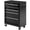 Black, variant on HOMCOM 5 Drawer Rolling Tool Chest Lockable Tool Cabinet for Garage Black