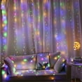 thumbnail image 2 of JUNWELL Esa Cortina De Luces Led Con Control Remoto Para Ventana/Boda/Navidad/Boda De 8 Modos/Luces De Hadas/Decoraciones Usb, 2 of 2