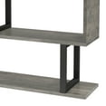 thumbnail image 6 of Dextrus 5 Tier Bookcase, S shape Geometric Bookshelf Wood Z-Shelf Modern Free Standing Bookshelf Storage Organizer for Living Room Bedroom Home Office, Gray Wash, 6 of 10
