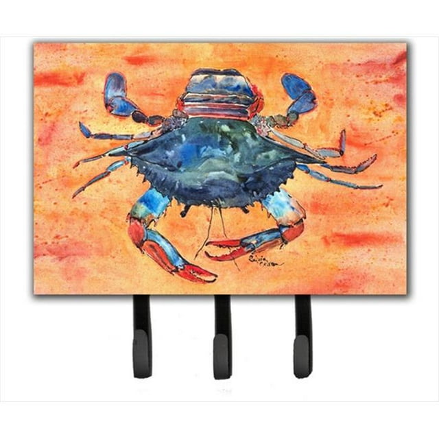Carolines Treasures 8096TH68 6 x 9 In. Crab Leash or Key Holder