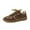 Brown, variant on Cushionaire Belinda Women’s Lace Detail Casual Sneakers – Elegant Ribbon Lace-Up Summer Shoes for Women with Memory Foam