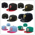 thumbnail image 2 of MLB Pittsburgh.Pirates Sombrero Ajustado No Ajustable Gorra De Béisbol Completa Cerrada Hiphop Gao Jiahui unisex, 2 of 2