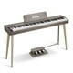 thumbnail image 1 of Piano digital Donner DDP-60 de 88 teclas para principiantes con soporte gris, 1 of 7