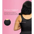 thumbnail image 6 of Exquisite Form 5107565 Fully® Slimming Wireless Back & Posture Support Longline Bra with Front Closure & Lace, 6 of 8