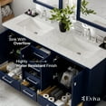 thumbnail image 4 of Eviva Aberdeen 60 Inch Double Sink Blue Transitional Bathroom Vanit, 4 of 7