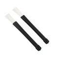 thumbnail image 1 of Par De Cepillos Jazz Drum Sticks De Percusión Retráctiles 32cm Negro / Blanco Yuyangstore Cepillos de tambor, 1 of 7