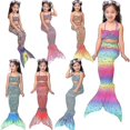 thumbnail image 1 of Trajes de bikini de cola de sirena para niñas y niños de alta calidad Trajes de baño Trajes de baño Traje de baño_y, 1 of 1