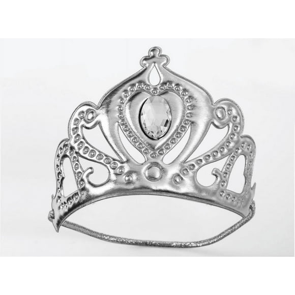 Royal Queen Costume Tiara Silver