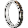 thumbnail image 3 of 4mm Half-Round Titanium Ring with a RealTree Extra Camo Inlay, 3 of 3