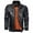 Black, variant on Kids Leather Jacket- Fashion Pure Color Zipper Stand Collar Imitation Leather Rain Coats for Men Christmas Winter Coat Clearance
