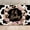 5x3FT, variant on Boho Holy Cow Baby Shower Backdrop Oh Baby Black and White Cow Print Photography Background Bohemia Rose and Wheat Wreath Farm Baby Shower Party Decorations Banner Supplies Photo Booth Props