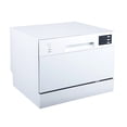 thumbnail image 3 of Sunpentown Delay Start & LED DIsplay Countertop Dishwasher, 2220 Series, White, 3 of 7