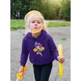 thumbnail image 2 of Cheerleader Girl Hoodie Toddler -Image by Shutterstock,  5 Toddler, 2 of 4
