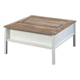 thumbnail image 1 of Pemberly Row Engineered Wood Gaming Coffee Table in Soft White, 1 of 18