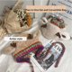 thumbnail image 2 of Guardurnaity Sombrero de asta de ciervo Deformable 2 en 1, interruptor entre sombreros y bolso con estilo, sombrero de asta de Navidad, Sombreros beige M (56-58 cm), 2 of 6