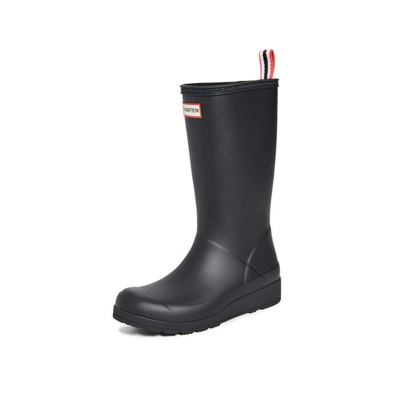 Hunter Women's Play Tall Rain Boot 9 Black