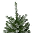 thumbnail image 3 of Northlight Flocked Alpine Artificial Christmas Trees - 5' - Unlit - Set of 3, 3 of 6