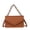 Brown, variant on Lilgiuy Trend Women's Vintage Dual Purpose Underarm Bag Handbag Fashion 2022 Spring Winter