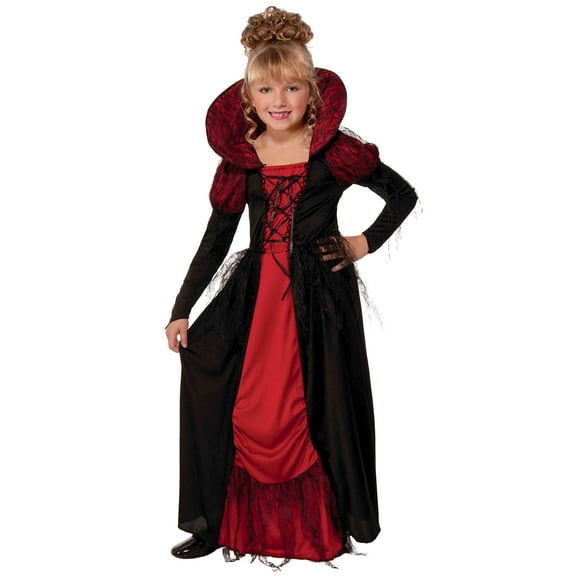 Girls Vampiress Queen Costume