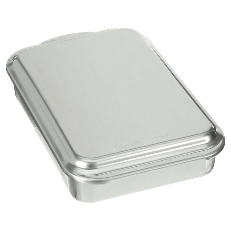 Naturals® 9 x 13 Rectangular Cake Pan with Storage Lid, Aluminum Cake Pan