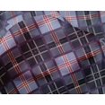 thumbnail image 4 of oneOone Silk Tabby Fabric Tartan Check Printed Fabric 1 Yard 42 Inch Wide, 4 of 4