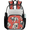Multicolor 4, variant on Cute Cartoon Koala Clear Backpack for Stadium Events, Rose Flower Transparent Plastic Bag for Games, Security Checks, Festivals, Concerts