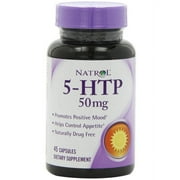 Natrol 5 Hydroxytryptophan Vegetarian Capsules, 60 CT