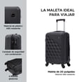 thumbnail image 2 of Maleta de Cabina ABS Kenia 20" Negro, Ligera y Resistente, 2 of 7
