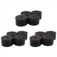 thumbnail image 1 of 12PCS Pies de Aislamiento de Altavoz HiFi Almohadillas de Cojín Pies de Soporte 40X23 mm Amortiguador de Vibraciones de Aluminio Negro, 1 of 5