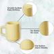 thumbnail image 3 of Taza de café de cerámica mate de 310 ml para oficina y hogar, adecuada para lavavajillas y microondas, 3 of 5