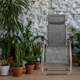 thumbnail image 4 of PAMINGONO 1 Ensemble Accessoire de Chaise Gris Utile Tissu pour Réparation et Remplacement de Chaise d'Extérieur, 4 of 7