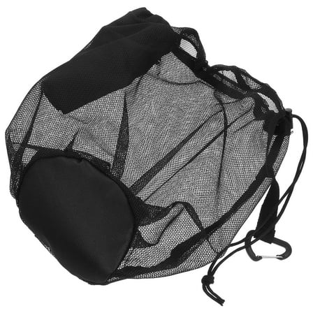 Basketball Carrying Bag Sports Basketball Net Heavy Duty Mesh Bag Basketball Bag Mesh Soccer Ball Bag Soccer Drawstring Bag