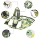 thumbnail image 4 of Conjunto de arnés y correa para cachorros de Unique Bargains con tiras reflectantes y cintas mágicas, arnés para mascotas para paseos L Verde, 4 of 7