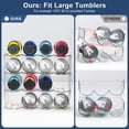 thumbnail image 2 of Soporte organizador para botellas de agua LANDNEOO de 4 niveles, apilable, 2 of 9