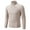 Beige, variant on WREESH Fashion Turtleneck Sweater Men's Knitwear Turtleneck Sweater Vintage Round Neck Solid Color Elastic Pullover Fleecing Trend Sweater Coat Sweater Olive green