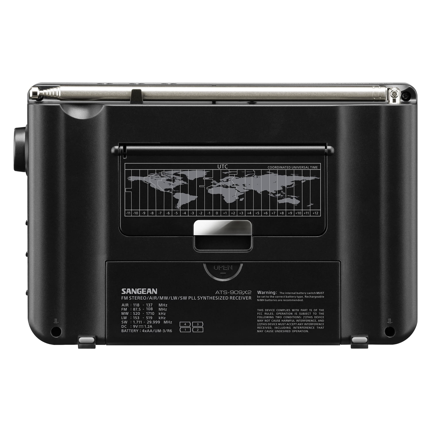 Sangean ATS-909X Ultimate Multi-Band FM/SW/MW/LW/Air World