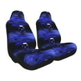 thumbnail image 2 of Salouo Steel Skull Pattern Car Seat Covers,Universal Car Seat Protectors Easy to Install Car Cover Car Accessories Auto/rucks/Van/SUV-2 PCS, 2 of 9