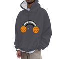 thumbnail image 1 of toraway Chandail à Capuche Homme Graphique Hiver Mode Décontractée Impression 3D Manches Longues Automne et Hiver Chandail à Cordon TG, 1 of 4