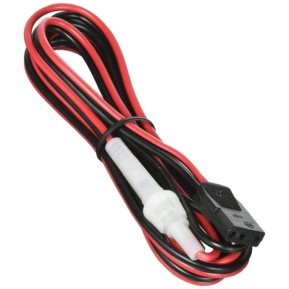 Workman CB-3A CB RADIO Power Cord w/ 3-Pin Plug and 16 gauge fused link