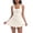 Green, variant on Tennis Dresses for Women Sleeveless Crew Neck Zipper Dress with Built in Shorts U Back Workout Athletic Dress